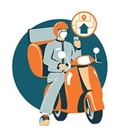 Doorstep Delivery Icon