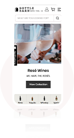 Bottle Barn App View